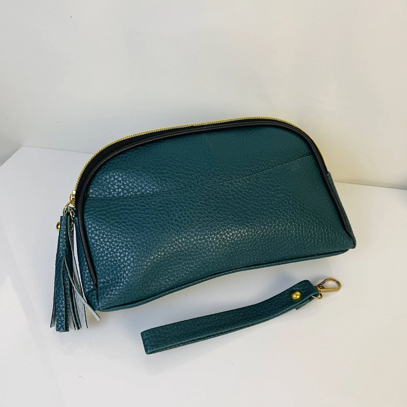 Product image KAHASIL - Dompet Wanita Panjang Pouch Hp dan Uang Bahan Kulit PU Leather Premium KHDP92 all variant Hijau Botol